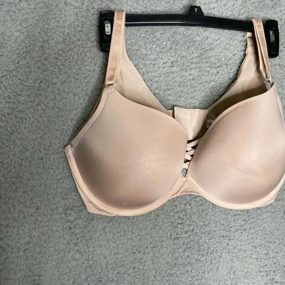 Torrid Curve womens nude beige tshirt bra adjustable straps underwire 38DDD - Picture 2 of 8